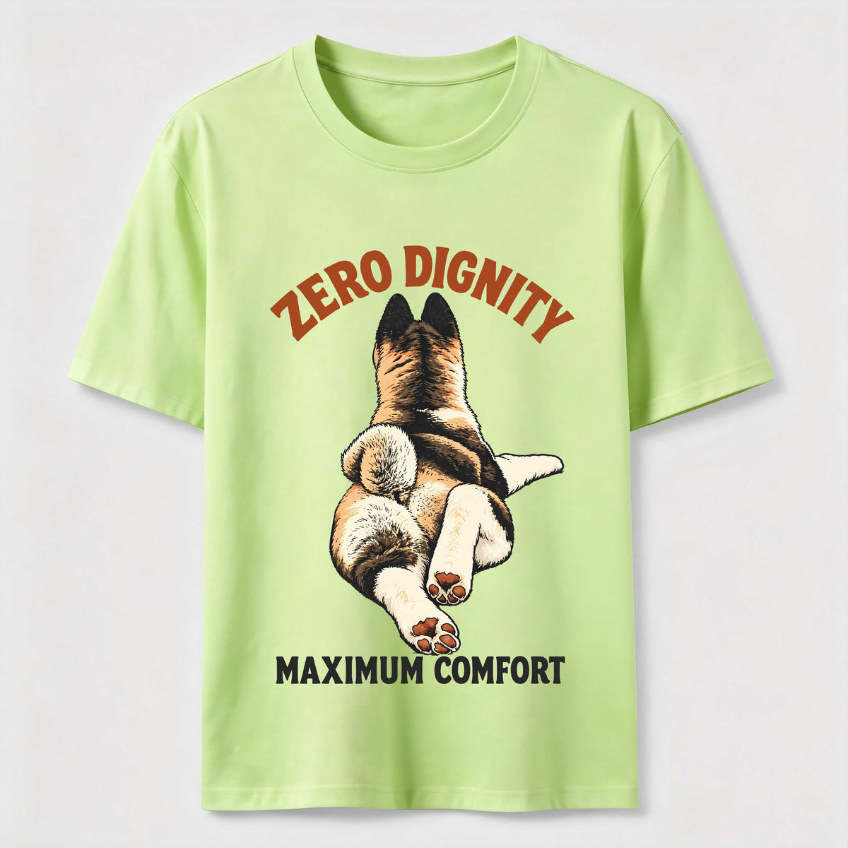 Zero Dignity Maximum Comfort Dog Classic T-Shirt