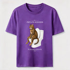Private Business Cat Bathroom Classic T-Shirt