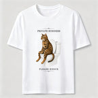 Private Business Cat Bathroom Classic T-Shirt