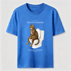 Private Business Cat Bathroom Classic T-Shirt
