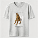Private Business Cat Bathroom Classic T-Shirt
