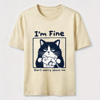 I’m Fine Grumpy Cat Classic T-Shirt