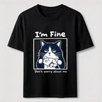 I’m Fine Grumpy Cat Classic T-Shirt
