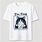 I’m Fine Grumpy Cat Classic T-Shirt