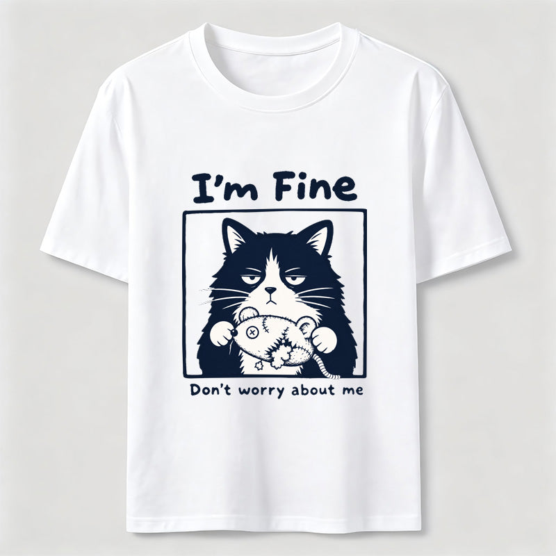 I’m Fine Grumpy Cat Classic T-Shirt