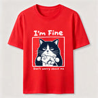 I’m Fine Grumpy Cat Classic T-Shirt