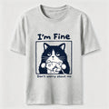 I’m Fine Grumpy Cat Classic T-Shirt