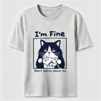 I’m Fine Grumpy Cat Classic T-Shirt