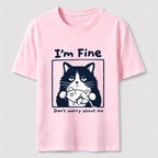 I’m Fine Grumpy Cat Classic T-Shirt