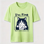 I’m Fine Grumpy Cat Classic T-Shirt