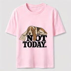 Not Today Basset Hound Classic T-Shirt