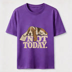 Not Today Basset Hound Classic T-Shirt