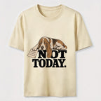 Not Today Basset Hound Classic T-Shirt