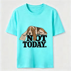 Not Today Basset Hound Classic T-Shirt