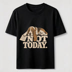 Not Today Basset Hound Classic T-Shirt