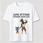 Same Attitude Different Weight Class Dog Classic T-Shirt