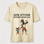 Same Attitude Different Weight Class Dog Classic T-Shirt