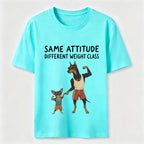Same Attitude Different Weight Class Dog Classic T-Shirt