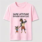 Same Attitude Different Weight Class Dog Classic T-Shirt