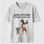 Same Attitude Different Weight Class Dog Classic T-Shirt