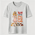 Crazy Corgi Lady Classic T-Shirt