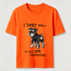 Not Listening Schnauzer Dog Classic T-Shirt