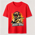 Rocking Pug Guitar Classic T-Shirt