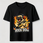 Rocking Pug Guitar Classic T-Shirt