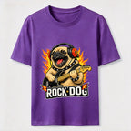 Rocking Pug Guitar Classic T-Shirt