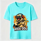 Rocking Pug Guitar Classic T-Shirt