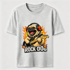Rocking Pug Guitar Classic T-Shirt