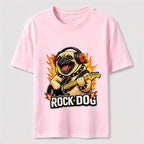 Rocking Pug Guitar Classic T-Shirt
