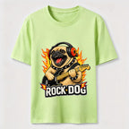 Rocking Pug Guitar Classic T-Shirt