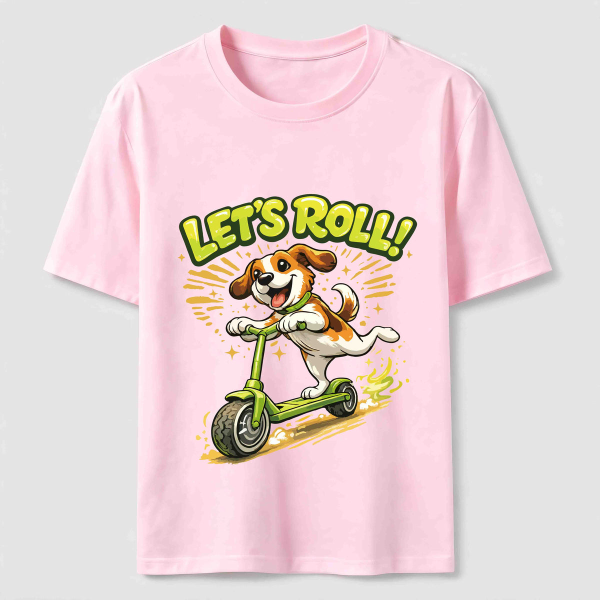 Let’s Roll Scooter Dog Classic T-Shirt