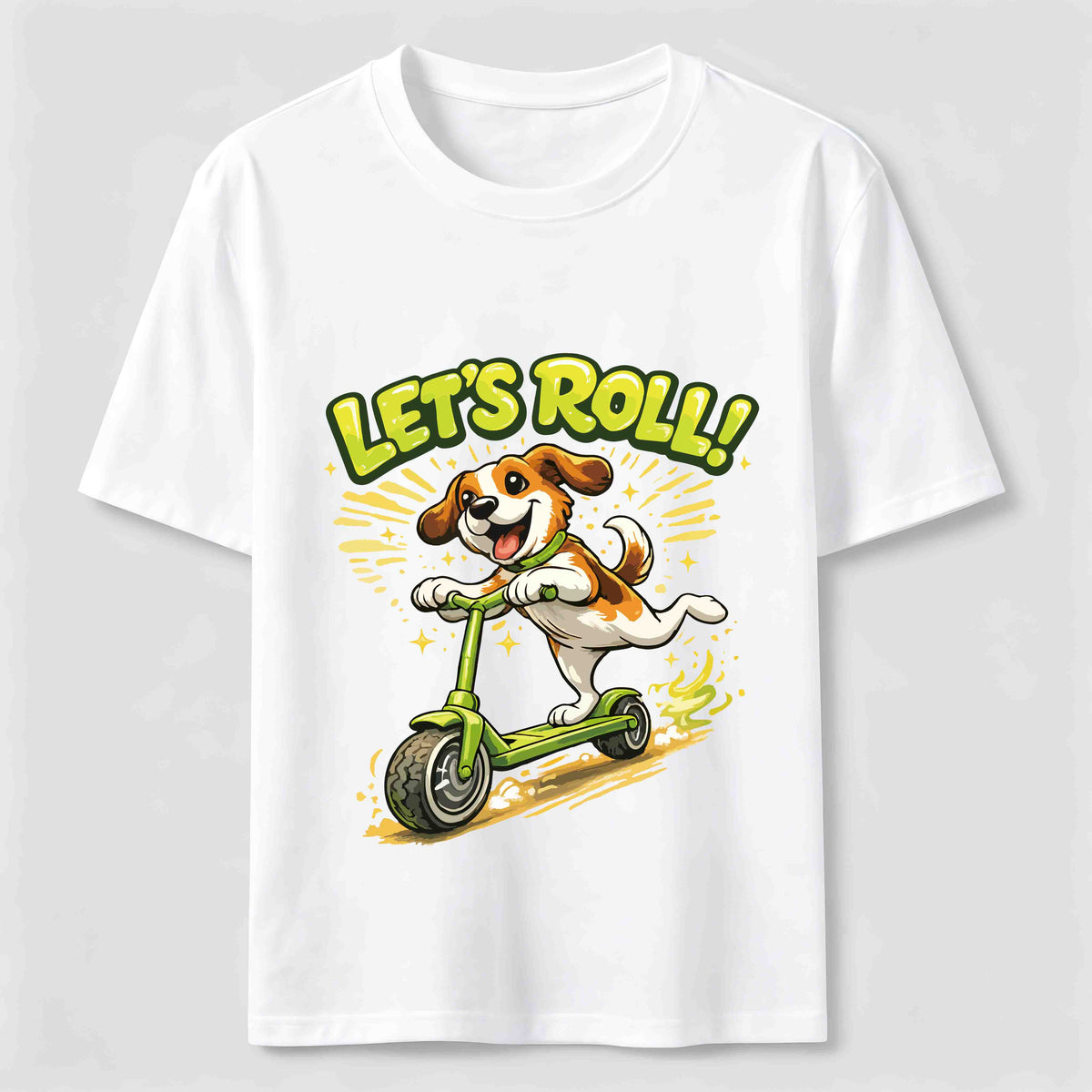 Let’s Roll Scooter Dog Classic T-Shirt