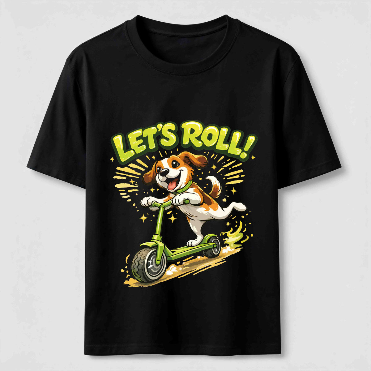 Let’s Roll Scooter Dog Classic T-Shirt