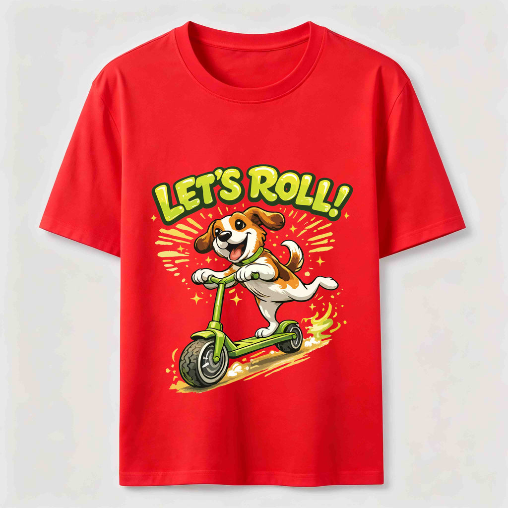 Let’s Roll Scooter Dog Classic T-Shirt
