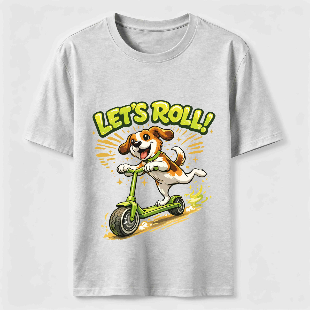 Let’s Roll Scooter Dog Classic T-Shirt