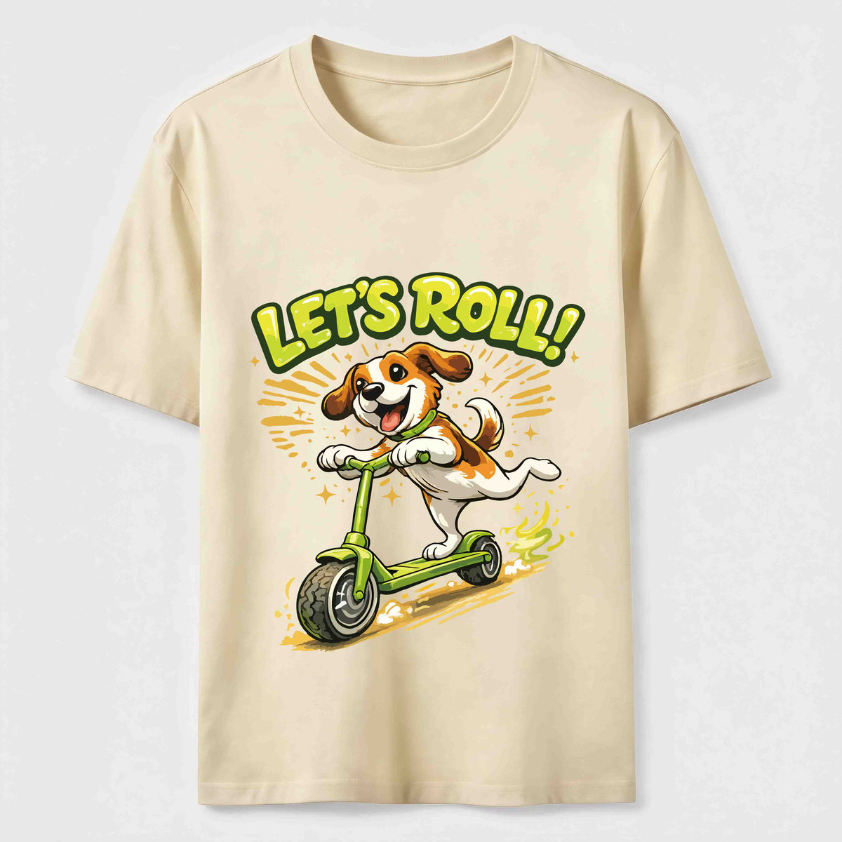 Let’s Roll Scooter Dog Classic T-Shirt