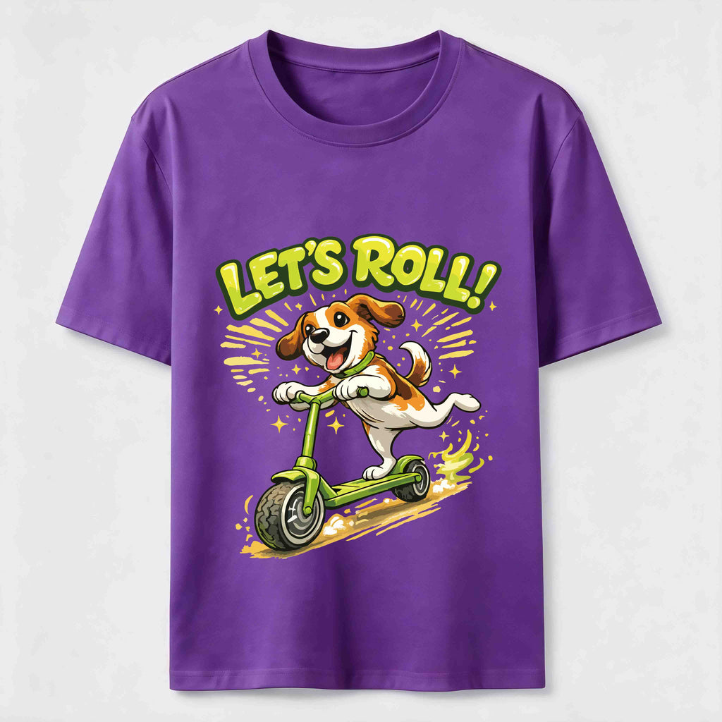 Let’s Roll Scooter Dog Classic T-Shirt
