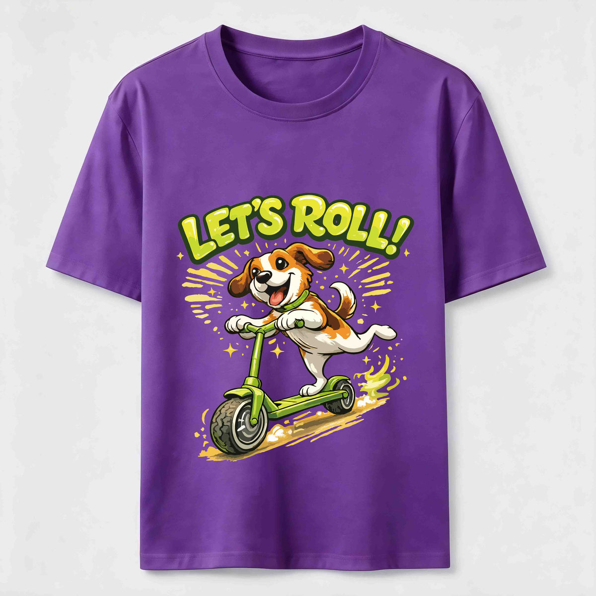 Let’s Roll Scooter Dog Classic T-Shirt