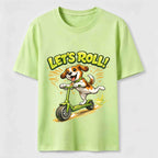 Let’s Roll Scooter Dog Classic T-Shirt