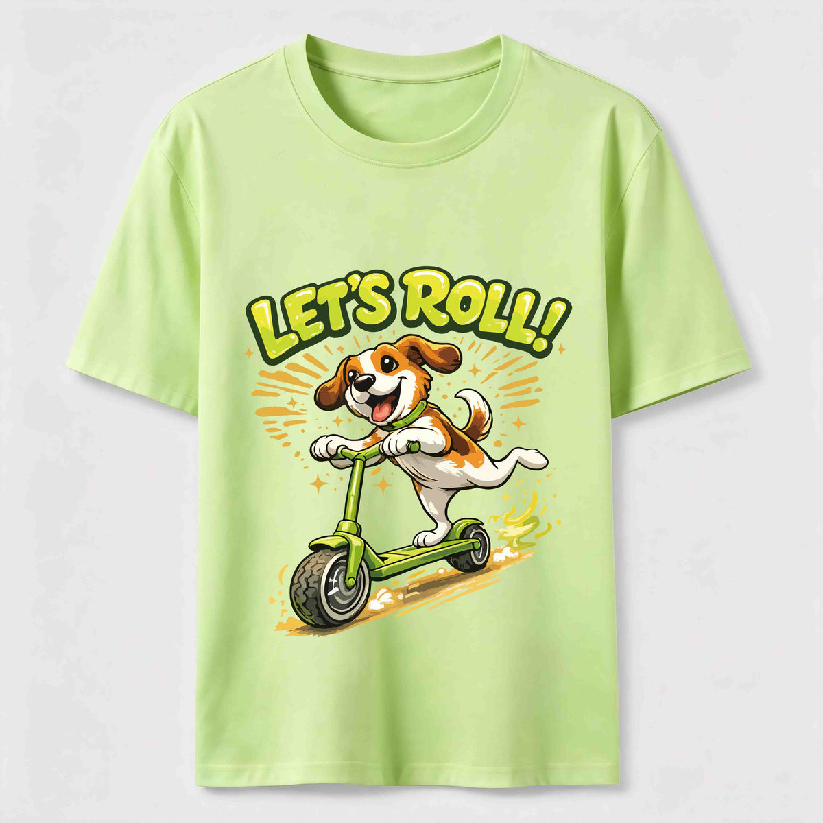 Let’s Roll Scooter Dog Classic T-Shirt