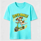 Let’s Roll Scooter Dog Classic T-Shirt