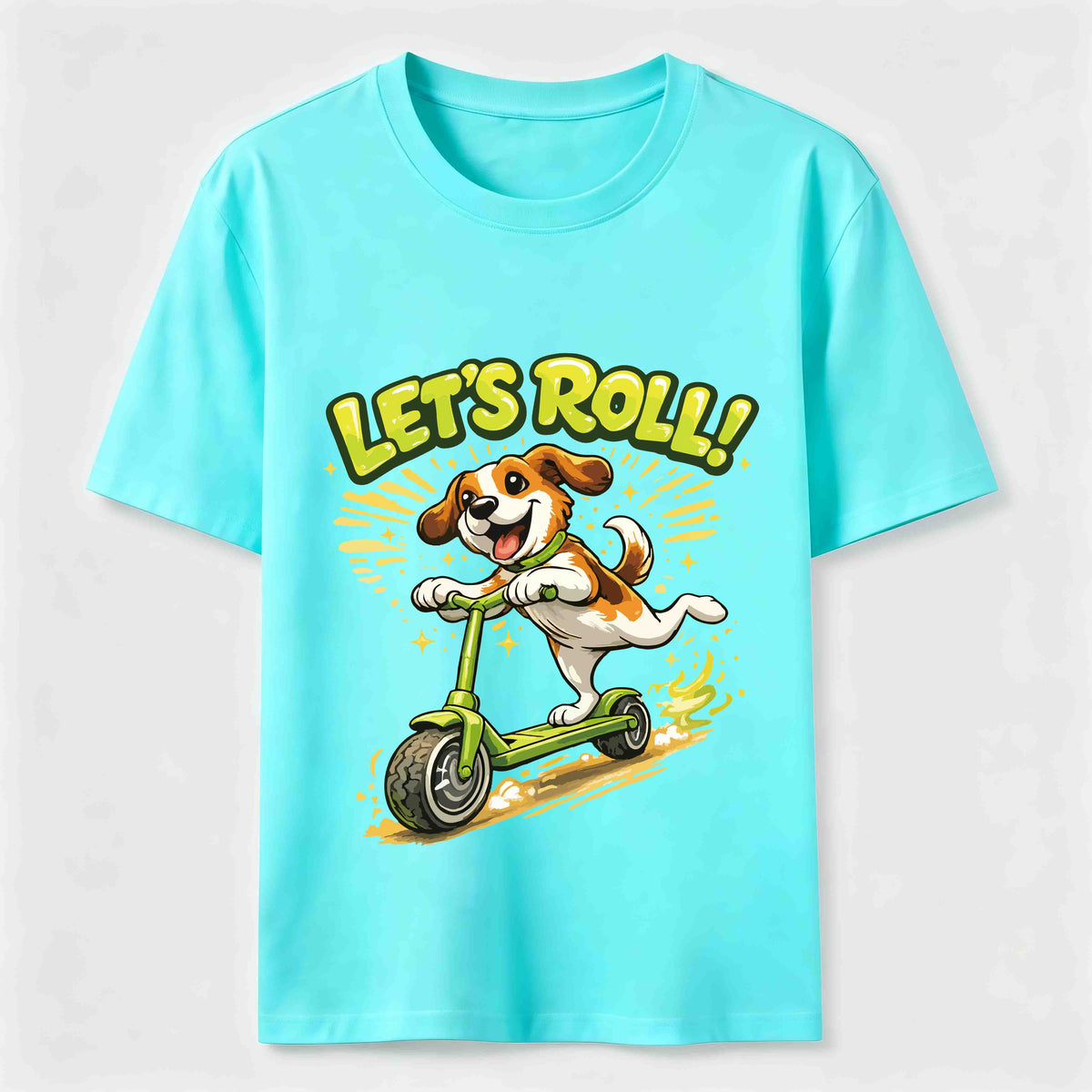 Let’s Roll Scooter Dog Classic T-Shirt