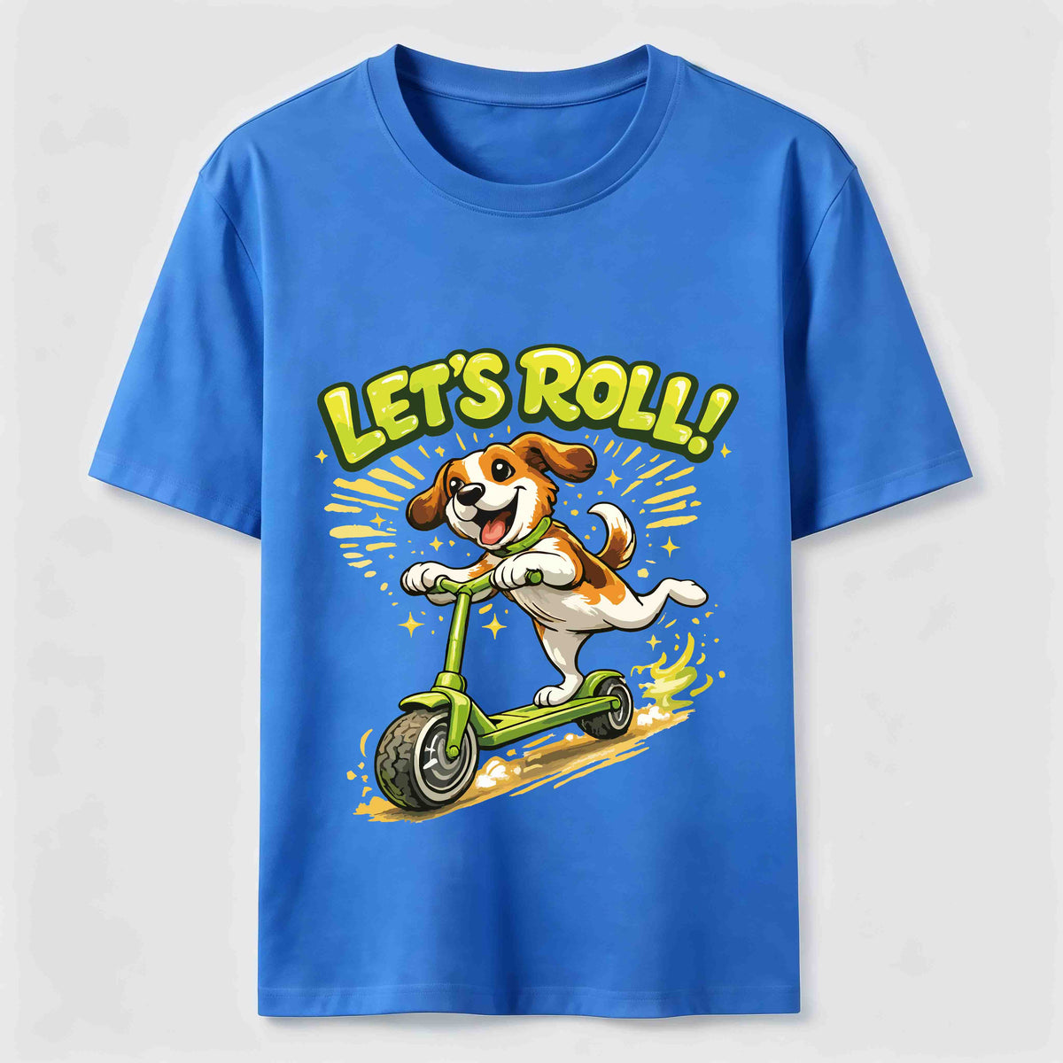 Let’s Roll Scooter Dog Classic T-Shirt