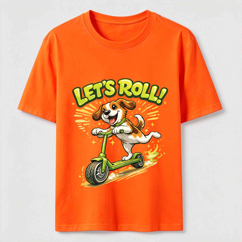 Let’s Roll Scooter Dog Classic T-Shirt