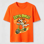 Let’s Roll Scooter Dog Classic T-Shirt