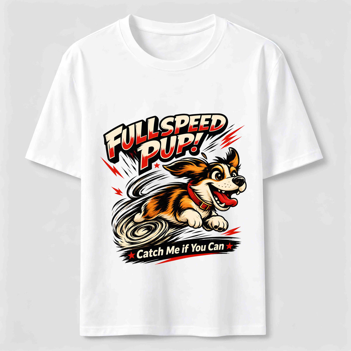 Full Speed Pup Classic T-Shirt