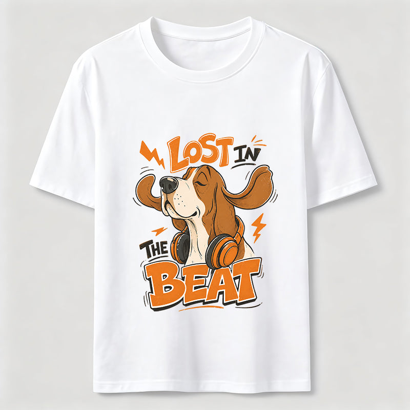 Lost in the Beat Beagle Classic T-Shirt
